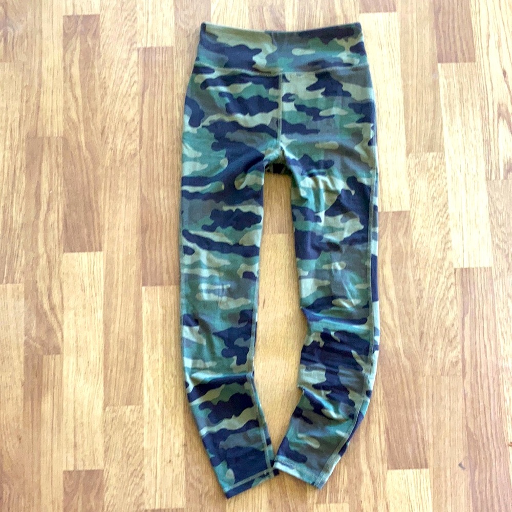 JCREW  Camo athletic leggings-worn once